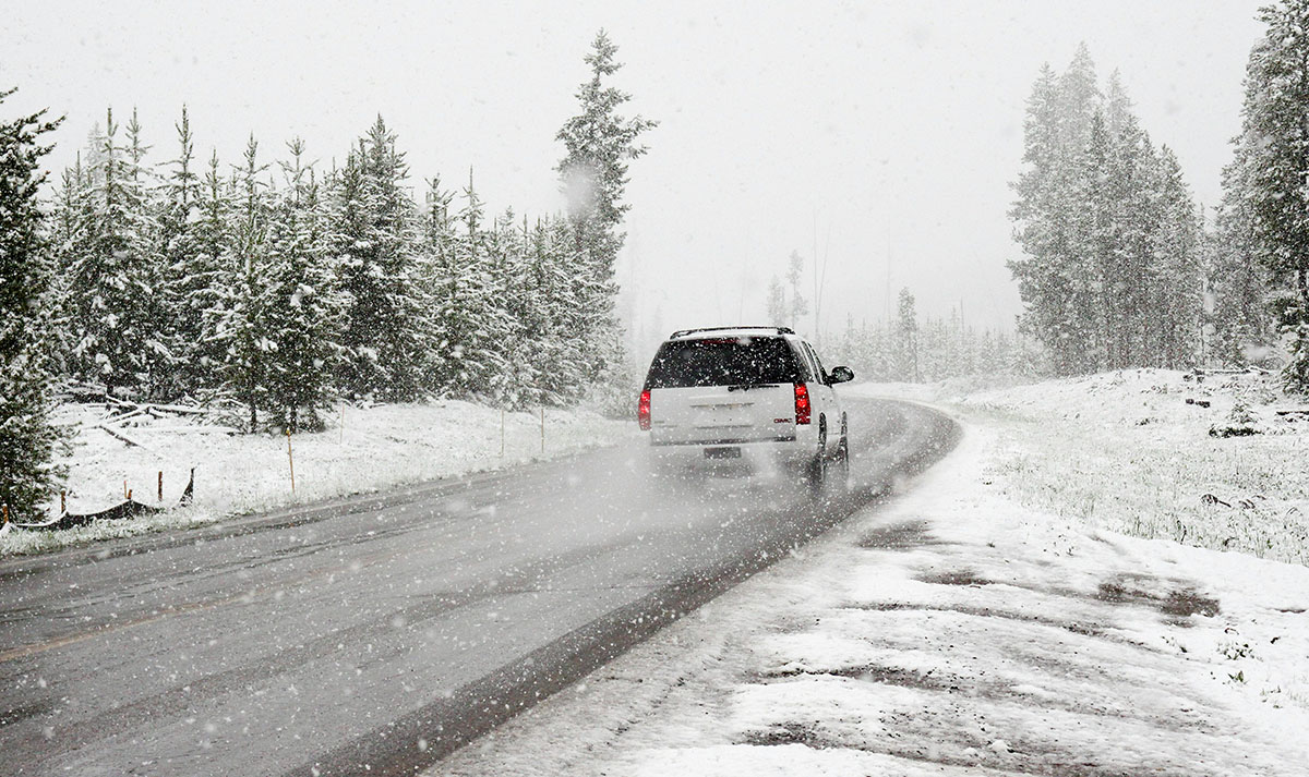 driving in snow